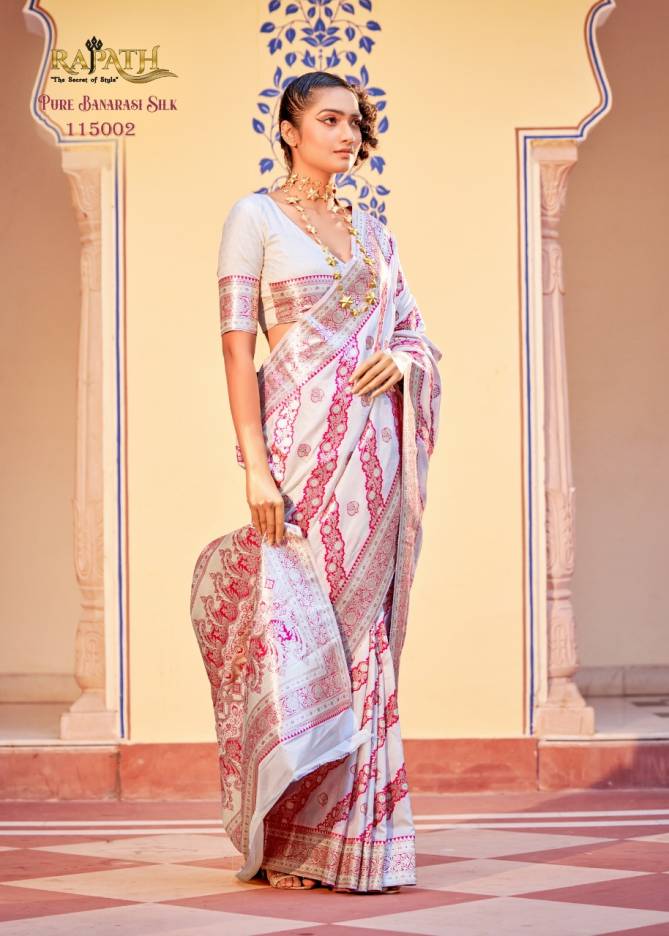 Rajpath Stuti Silk Heavy Festive Wear Wholesale Banarasi Silk Sarees Catalog
